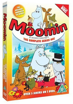 Coffret DVD n°1 des Moomins en anglais